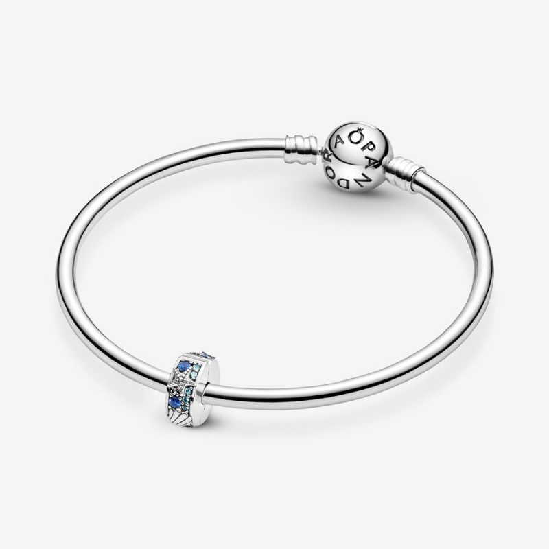 Pandora Tropical Starfish & Shell Clip Klammern Silber | SDGROZE-87